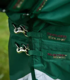 Premier Equine Buster Storm 220g Combo Turnout Rug With Classic Neck Green 8 Premier Equine Buster Storm 220g Combo Turnout Rug With Classic Neck Green -PREMIER EQUINE buster storm 220 green 3