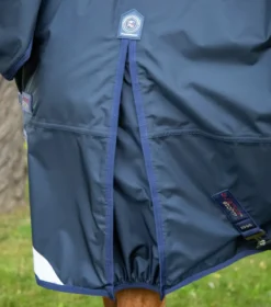 Premier Equine Buster Storm 220g Combo Turnout Rug With Classic Neck Navy -PREMIER EQUINE buster storm 220 navy 4