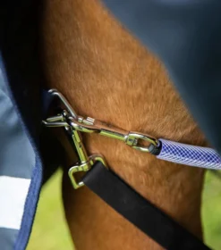 Premier Equine Buster Storm 220g Combo Turnout Rug With Classic Neck Navy -PREMIER EQUINE buster storm 220 navy 6