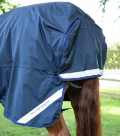 Premier Equine Buster Storm 420g Combo Turnout Rug With Classic Neck Navy -PREMIER EQUINE buster storm 420 navy 6