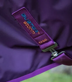 Premier Equine Buster Storm 420g Combo Turnout Rug With Classic Neck Purple -PREMIER EQUINE buster storm 420 purple 5