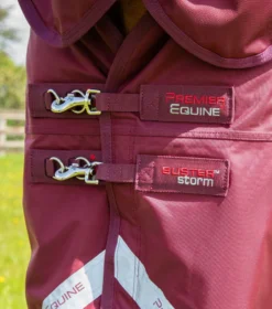 Premier Equine Buster Storm 90g Combo Turnout Rug With Classic Neck Burgundy 8 Premier Equine Buster Storm 90g Combo Turnout Rug With Classic Neck Burgundy -PREMIER EQUINE buster storm 90 burgundy 3