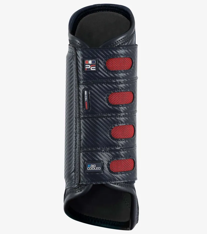 Premier Equine Carbon Tech Air Cooled Eventing Hind Boots Navy 4 Premier Equine Carbon Tech Air Cooled Eventing Hind Boots Navy - Image 4