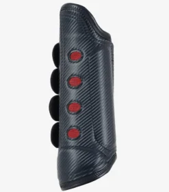 Premier Equine Carbon Tech Air Cooled Eventing Hind Boots Navy 9 Premier Equine Carbon Tech Air Cooled Eventing Hind Boots Navy -PREMIER EQUINE carbon tech air cooled eventing boots Navy Back 5