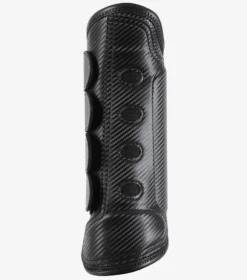 Premier Equine Carbon Tech Air Cooled Eventing Hind Boots Black -PREMIER EQUINE carbon tech air cooled eventing boots black Back 5