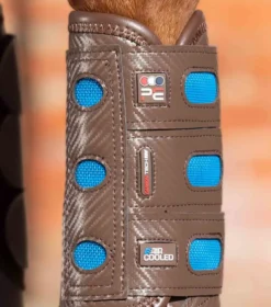 Premier Equine Carbon Tech Air Cooled Eventing Front Boots Brown -PREMIER EQUINE carbon tech air cooled eventing boots brown 4