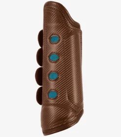 Premier Equine Carbon Tech Air Cooled Eventing Hind Boots Brown 9 Premier Equine Carbon Tech Air Cooled Eventing Hind Boots Brown -PREMIER EQUINE carbon tech air cooled eventing boots brown Back 5