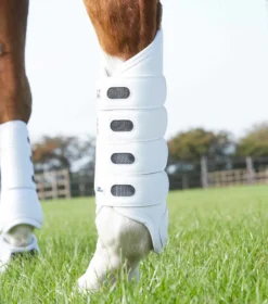 Premier Equine Carbon Tech Air Cooled Eventing Hind Boots White