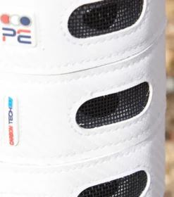 Premier Equine Carbon Tech Air Cooled Eventing Hind Boots White -PREMIER EQUINE carbon tech air cooled eventing boots white Back 3