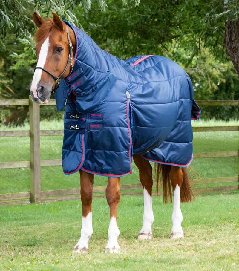 Premier Equine Combo Stable Rug 200g Navy 1 Premier Equine Combo Stable Rug 200g Navy