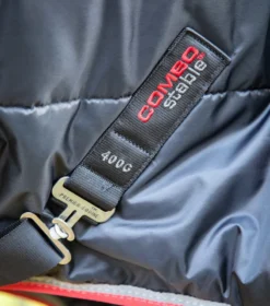 Premier Equine Combo Stable Rug 400g Black -PREMIER EQUINE combo stable rug 400g black 5