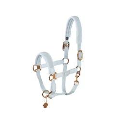 Eskadron Platinum Double Pin Plait Headcollar - Powder Blue