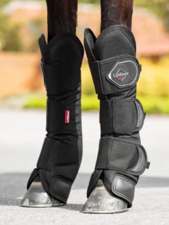 LeMieux Travel Boots Black -PREMIER EQUINE it04494 lifestyle travelboots black 3
