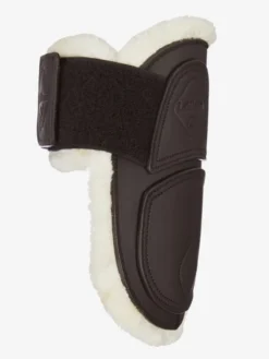 LeMieux Capella Comfort Fetlock Boots Brown -PREMIER EQUINE lm capella comfort brown fetlock3 hr3000x4000
