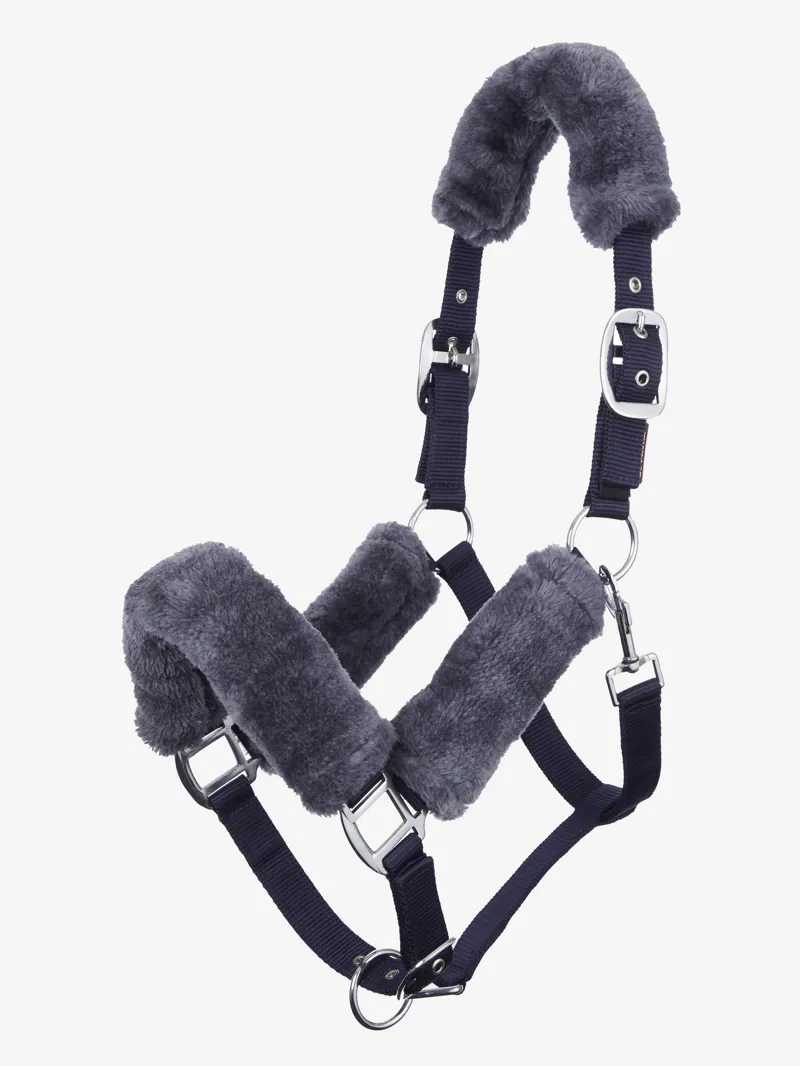 LeMieux Comfort Headcollar Navy 1 LeMieux Comfort Headcollar Navy