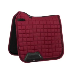 LeMieux Diamante Dressage Square Burgundy Large