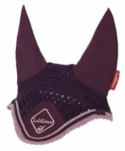 LeMieux Classic Lycra Fly Hood Fig