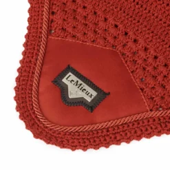 LeMieux Loire Fly Hood Sienna -PREMIER EQUINE lm flyhood loire sienna lr201