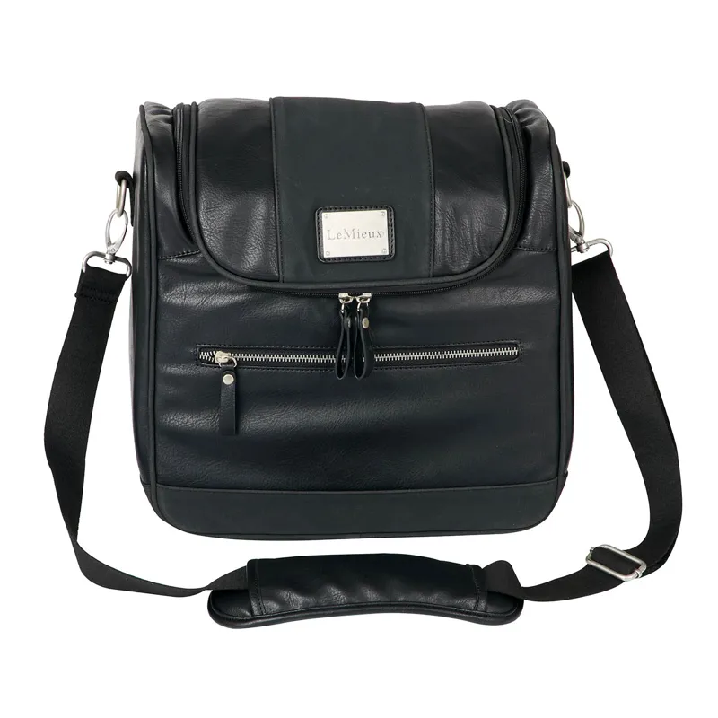 LeMieux PU Leather Grooming Bag Black 6 LeMieux PU Leather Grooming Bag Black - Image 6