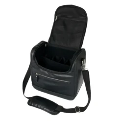 LeMieux PU Leather Grooming Bag Black 10 LeMieux PU Leather Grooming Bag Black -PREMIER EQUINE lm groomingbagpro leather black lr205