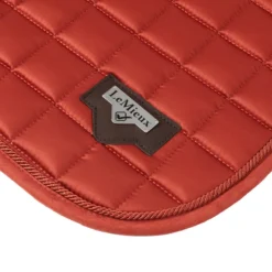 LeMieux Loire Classic Close Contact Square Sienna -PREMIER EQUINE lm loirecc detail sienna lr202