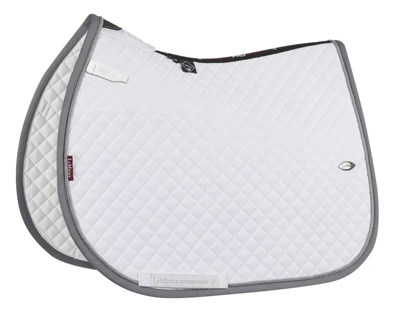 LeMieux Wither Relief Jump Pad White Large 1 LeMieux Wither Relief Jump Pad White Large