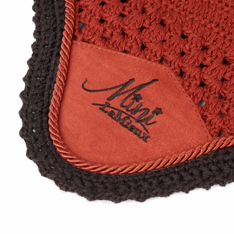 LeMieux Mini Fly Hood Sienna 2 LeMieux Mini Fly Hood Sienna - Image 2