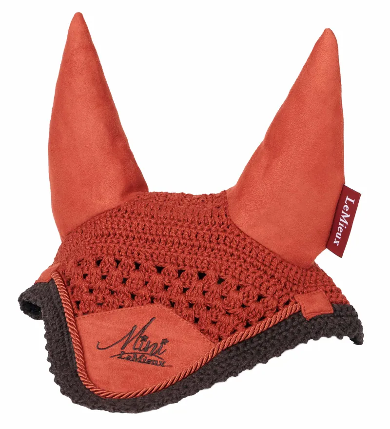 LeMieux Mini Fly Hood Sienna 1 LeMieux Mini Fly Hood Sienna