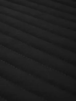 LeMieux Soft Shell Anti Slip Euro Jump Pad Black -PREMIER EQUINE lm saddlepad softshell ej black details hr 4