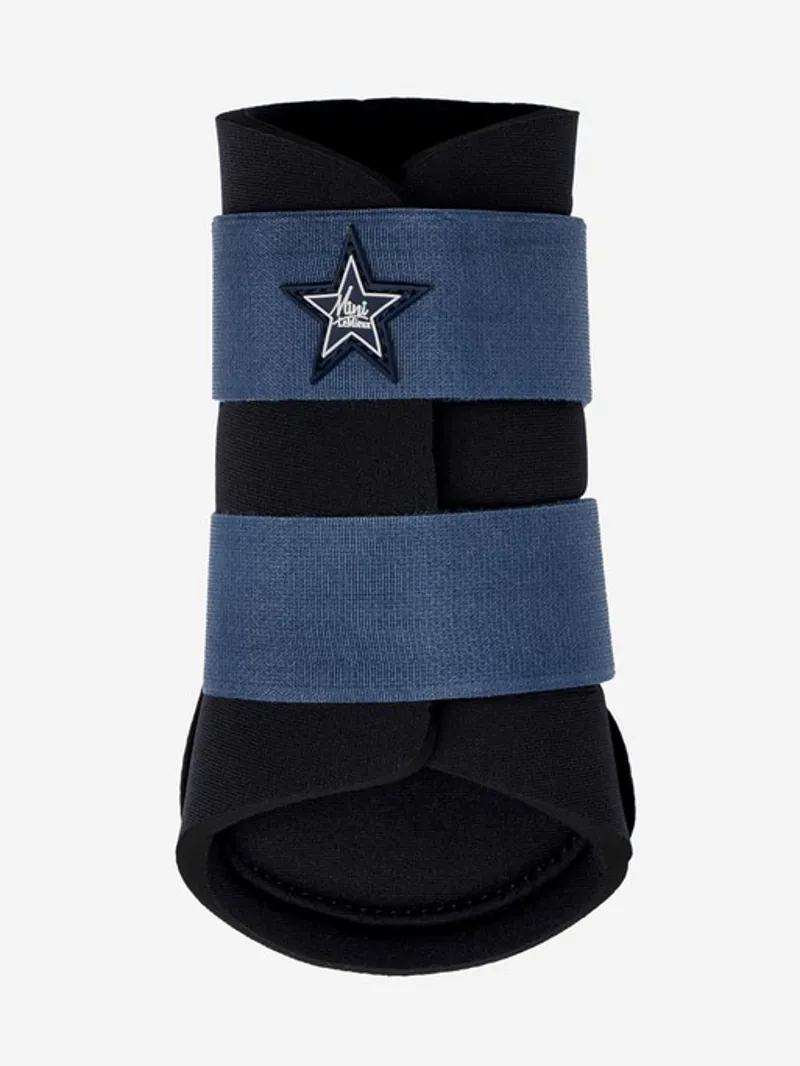 LeMieux Mini Brushing Boots Indigo 1 LeMieux Mini Brushing Boots Indigo