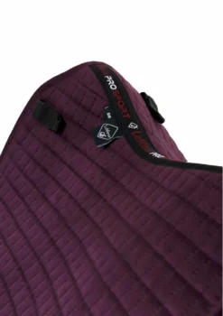 LeMieux Suede Dressage Square Fig -PREMIER EQUINE lm suededr fig details lr202