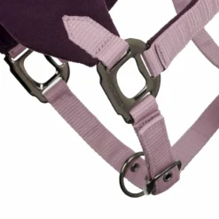 LeMieux Vogue Fleece Headcollar With Rope Fig -PREMIER EQUINE lm vogueheadcollar fig lr201