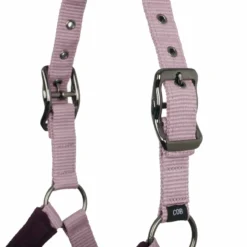 LeMieux Vogue Fleece Headcollar With Rope Fig -PREMIER EQUINE lm vogueheadcollar fig lr202