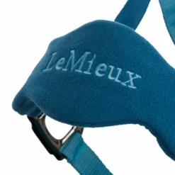 LeMieux Vogue Fleece Headcollar With Rope Marine -PREMIER EQUINE lm vogueheadcollar marine lr206
