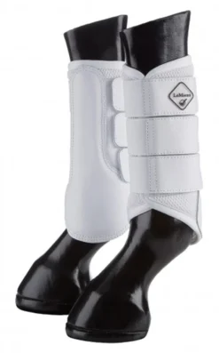 LeMieux Mesh Brushing Boots White