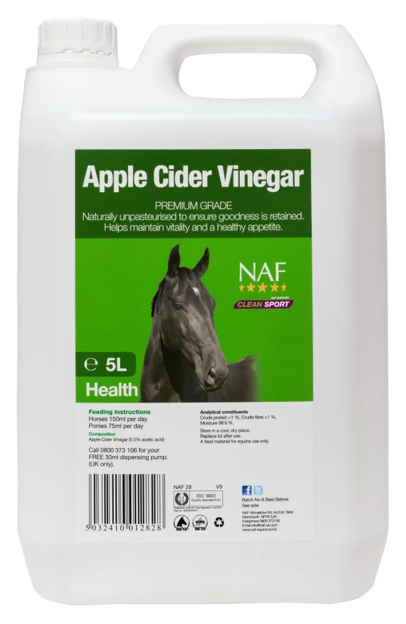 NAF 5 Litre Apple Cider Vinegar 1 NAF 5 Litre Apple Cider Vinegar
