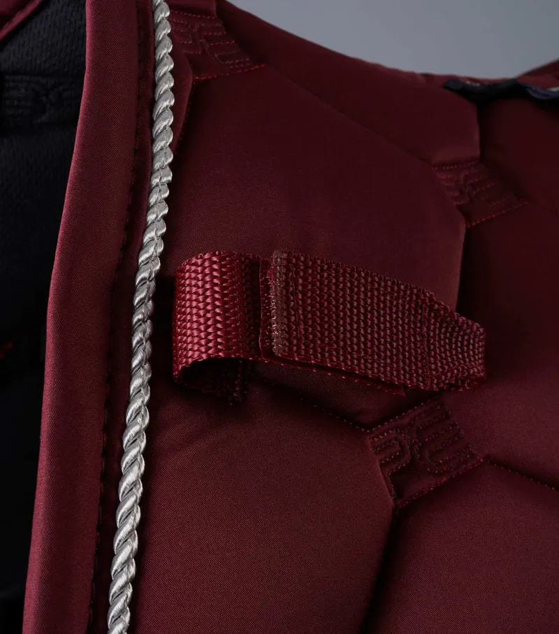 Premier Equine Saltare Close Contact GP/Jump Square - Wine - Full 3 Premier Equine Saltare Close Contact GP/Jump Square - Wine - Full - Image 3