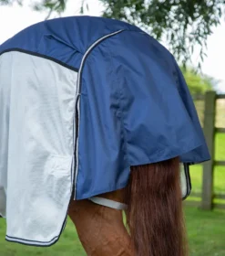 Premier Equine ShowerTex Fly Rug With Surcingles Navy 11 Premier Equine ShowerTex Fly Rug With Surcingles Navy -PREMIER EQUINE showertex stay dry fly rug blue 6