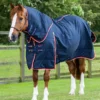 Premier Equine Stable Buster 100g Stable Rug With Neck Cover Navy