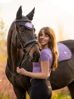 LeMieux Earth Fly Hood Thistle -PREMIER EQUINE tracyrobertson earth 006 copy