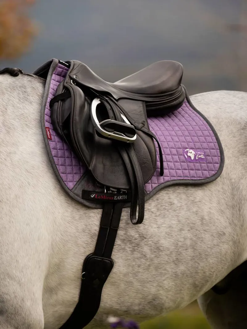 LeMieux Earth GP Square Thistle - Large 2 LeMieux Earth GP Square Thistle - Large - Image 2