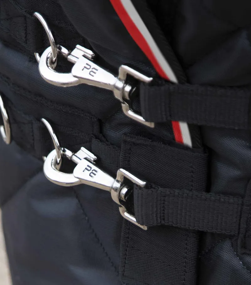 Premier Equine Tuscan Stable Rug 100g Black 3 Premier Equine Tuscan Stable Rug 100g Black - Image 3