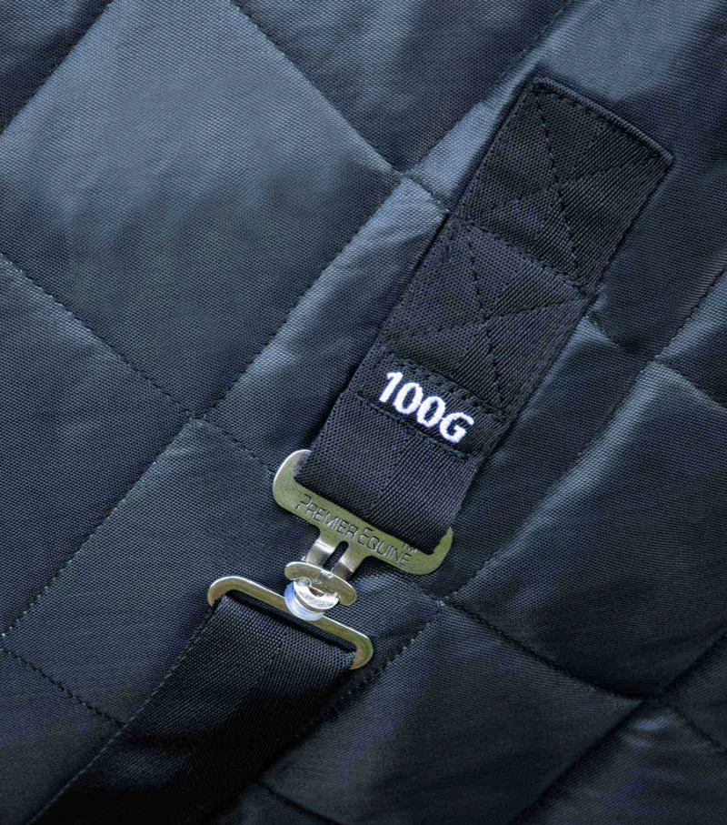 Premier Equine Tuscan Stable Rug 100g Black 4 Premier Equine Tuscan Stable Rug 100g Black - Image 4