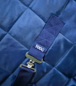 Premier Equine Tuscan Stable Rug 100g Navy 9 Premier Equine Tuscan Stable Rug 100g Navy -PREMIER EQUINE tuscan 100g stable rug navy 4