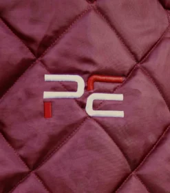 Premier Equine Tuscan Stable Rug 100g Burgundy -PREMIER EQUINE tuscan 100g stable rug wine 5