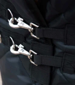 Premier Equine Tuscan Stable Rug 200g Black 8 Premier Equine Tuscan Stable Rug 200g Black -PREMIER EQUINE tuscan 200g stable rug black 3