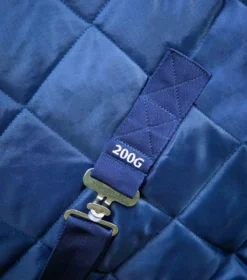 Premier Equine Tuscan Stable Rug 200g Navy 9 Premier Equine Tuscan Stable Rug 200g Navy -PREMIER EQUINE tuscan 200g stable rug navy 4