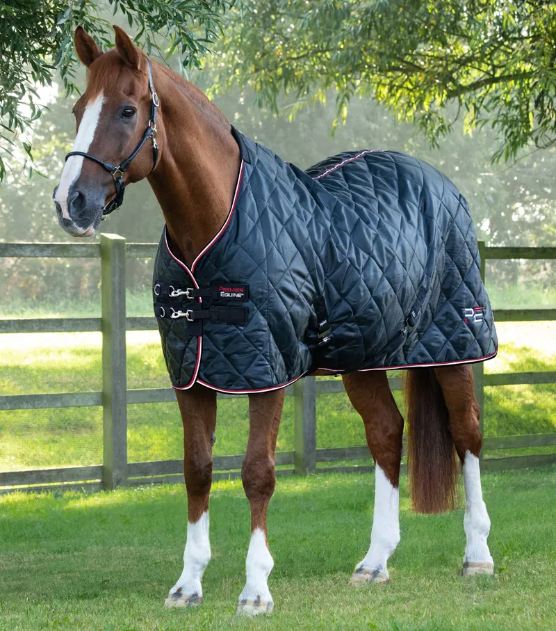 Premier Equine Tuscan Stable Rug 100g Black 1 Premier Equine Tuscan Stable Rug 100g Black