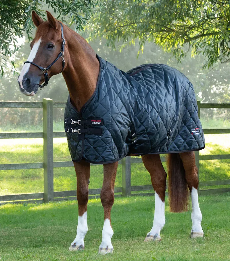 Premier Equine Tuscan Stable Rug 200g Black 1 Premier Equine Tuscan Stable Rug 200g Black