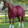 Premier Equine Tuscan Stable Rug 200g Burgundy